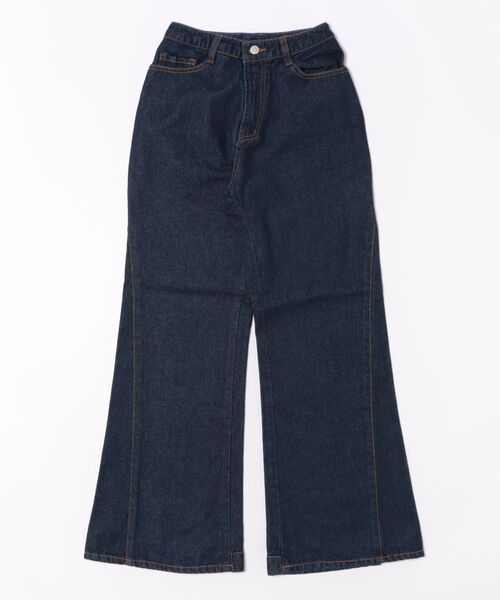 「Knuth Marf」 ブーツカットデニムパンツ SMALL ブラック レディース