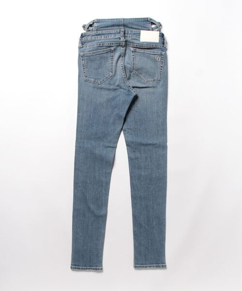 「GYDA」 スキニーデニムパンツ X-SMALL ブルー レディース_画像2