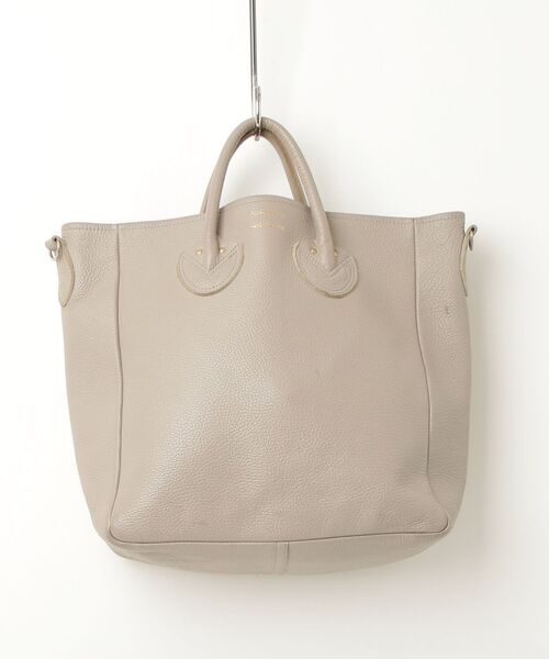 ☆美品☆ヤングアンドオルセン ハンドバッグ ショルダーバッグ レザー　ベージュ YOUNG&OLSEN The DRYGOODS STORE（ヤングアンドオルセン