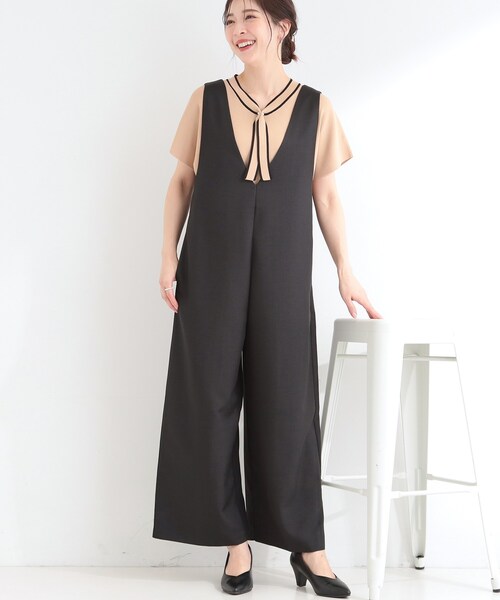 SHOO・LA・RUE（シューラルー） サロペット オーバーオール 「洗濯後