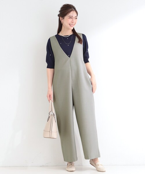 SHOO・LA・RUE（シューラルー） サロペット オーバーオール 「洗濯後