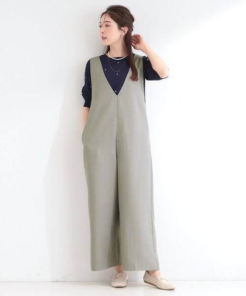 SHOO・LA・RUE（シューラルー） サロペット オーバーオール 「洗濯後