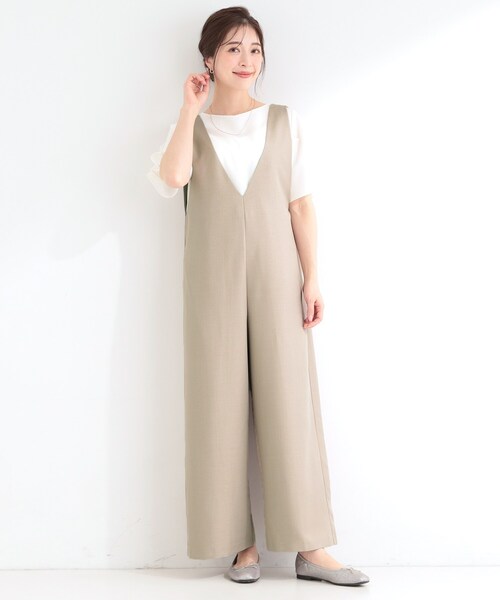 SHOO・LA・RUE（シューラルー） サロペット オーバーオール 「洗濯後
