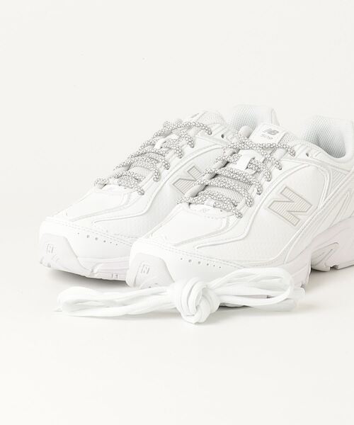 「New Balance」 ローカットスニーカー 22.0cm ブラック レディース_3