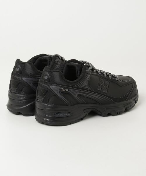 「New Balance」 ローカットスニーカー 22.0cm ブラック レディース_4