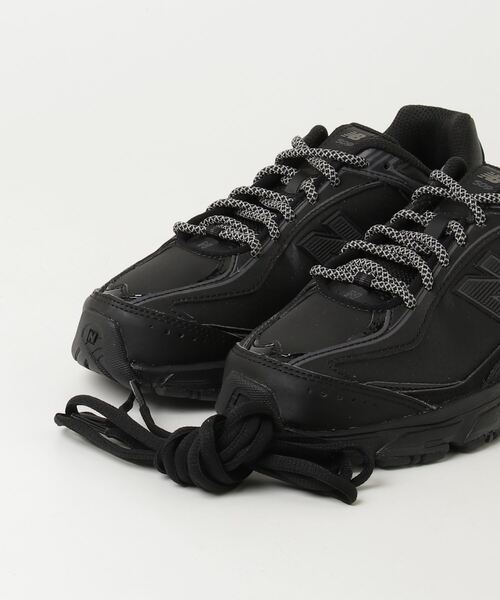 「New Balance」 ローカットスニーカー 22.0cm ブラック レディース_5