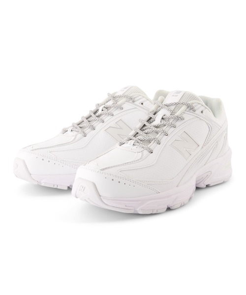 「New Balance」 ローカットスニーカー 22.0cm ブラック レディース_7