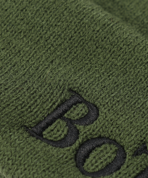 BoTT（ボット） ニット帽 ニットキャップ BIG B LOGO BEANIE メンズ
