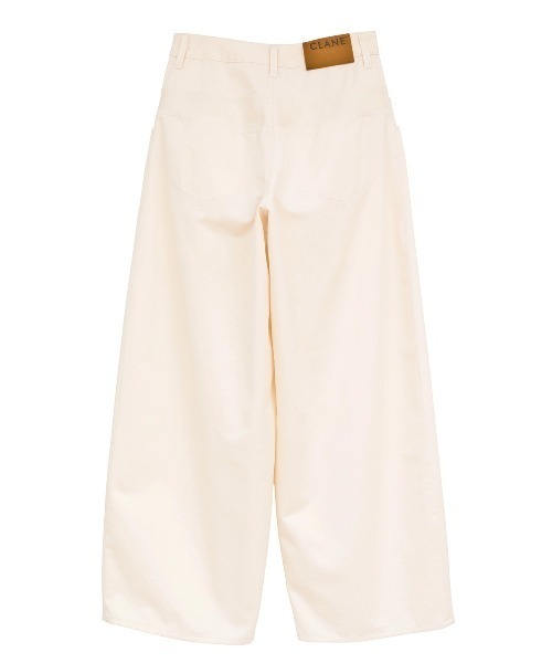 CLANE（クラネ） ワイドパンツ パンツ CLANE/クラネ/LOW WAIST BARREL