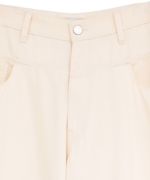 CLANE（クラネ） パンツ CLANE/クラネ/LOW WAIST BARREL PANTS
