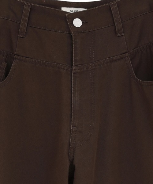 CLANE（クラネ） ワイドパンツ パンツ CLANE/クラネ/LOW WAIST BARREL