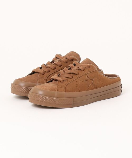 ［新品未使用品］Converse OneStar ベージュ スニーカー CONVERSE（コンバース） スニーカー ミュール ONE STAR SUEDE MULE
