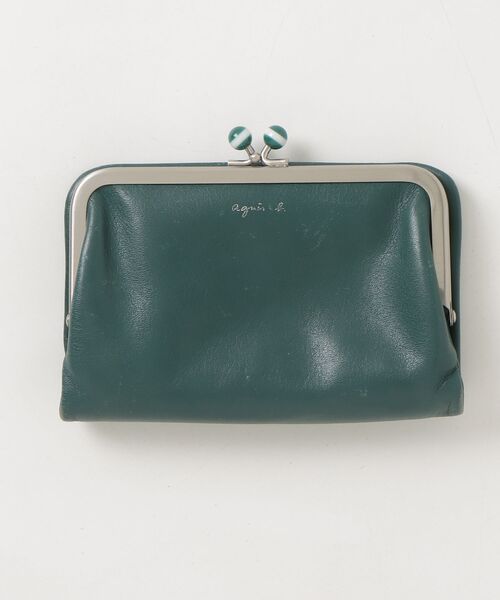 未使用級✨アニエスベー（agnès b.）サイフ　グリーン agnes b.（アニエスベー） 財布 FREE グリーン レディース : ZOZOTOWN