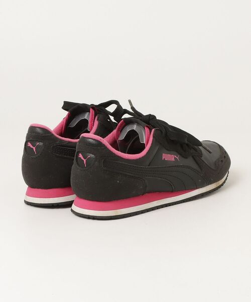 「PUMA」 ローカットスニーカー 22.5cm ブラック レディース_画像2