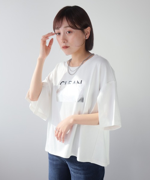 「LADYMADE」 半袖Tシャツ M ブラック レディース_画像2