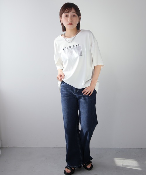「LADYMADE」 半袖Tシャツ M ブラック レディース_画像6