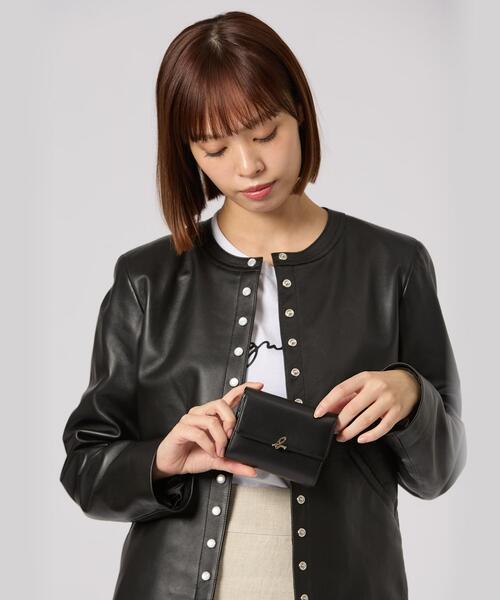 agnes b.（アニエスベー） 財布 FREE ブラック レディース : ZOZOTOWN