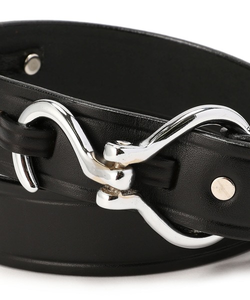 「TORY LEATHER」 ベルト 34 ブラック メンズ_画像3