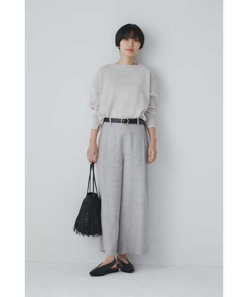「human woman」 パンツ MEDIUM ネイビー レディース_画像3