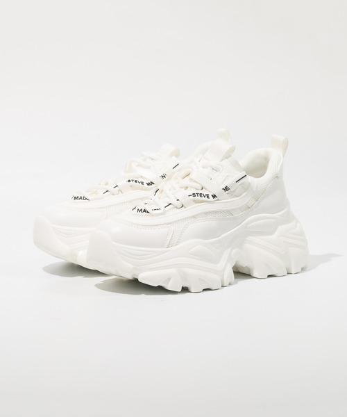 「STEVE MADDEN」 ローカットスニーカー 24.0cm ブラック レディース_画像7