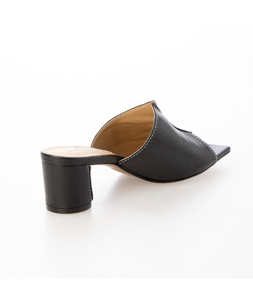 「Mode et Jacomo」 ヒールサンダル 24cm ブラック レディース_画像5