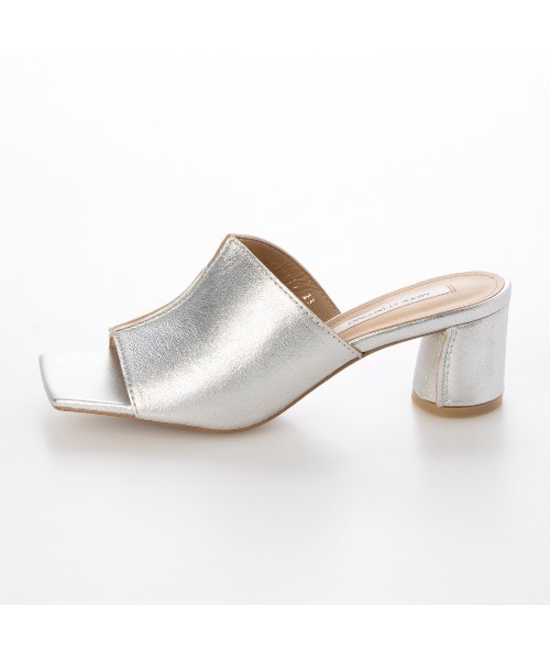 「Mode et Jacomo」 ヒールサンダル 24cm ブラック レディース_画像9