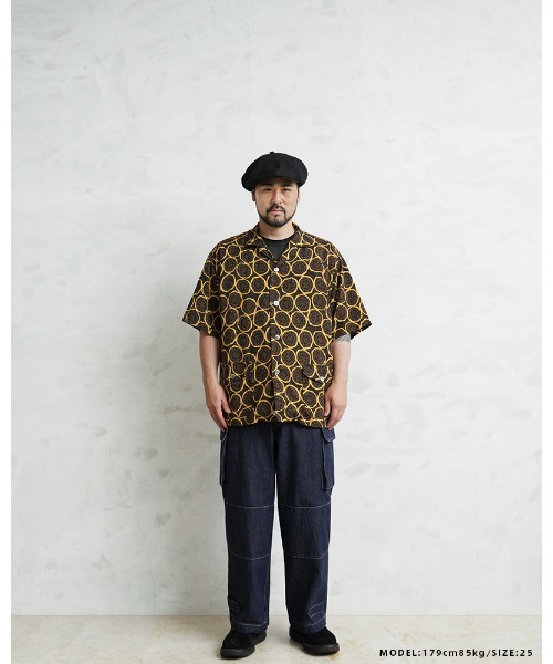 WAIPER.inc ジーンズ フランス軍 M-47 カーゴパンツ KURABO DENIM