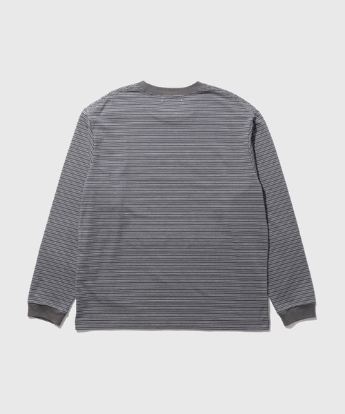 ADAM ET ROPE'（アダムエロペ） tシャツ マルチボーダーロングTシャツ