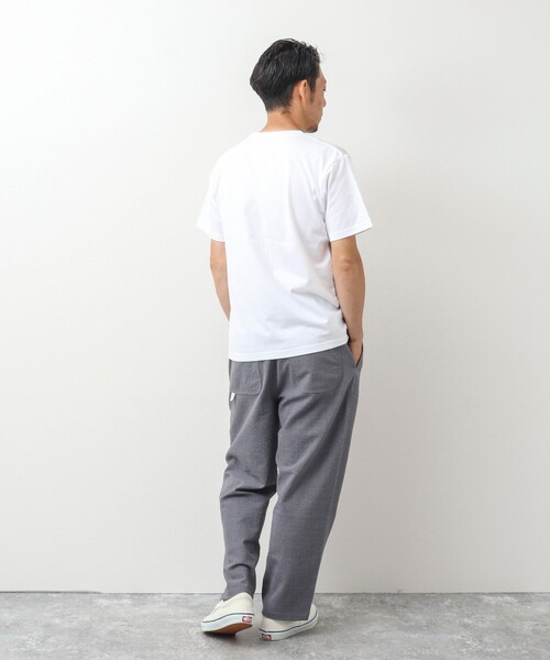 「NOLLEY'S goodman」 半袖Tシャツ M ホワイト系その他 メンズ_画像3