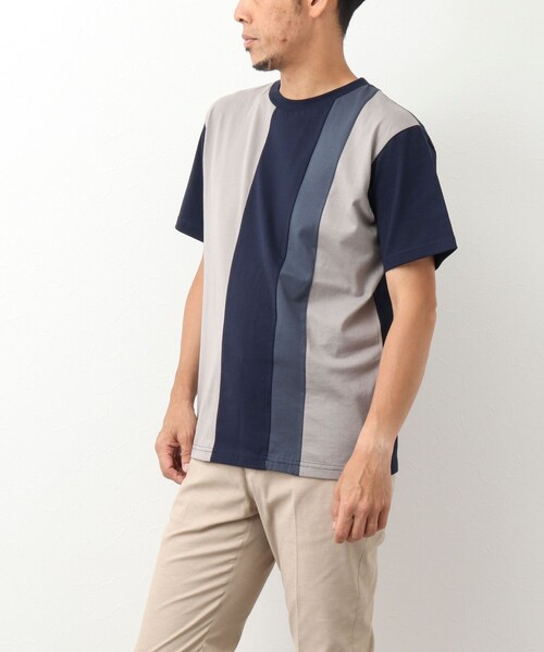 「NOLLEY'S goodman」 半袖Tシャツ M ホワイト系その他 メンズ_画像4