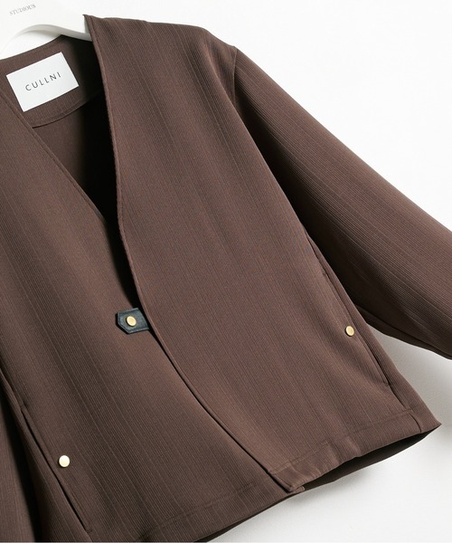 cullni クルニ ノーカラー ジャケット size 1 CULLNI（クルニ） ジャケット ノーカラージャケット 「CULLNI」別注