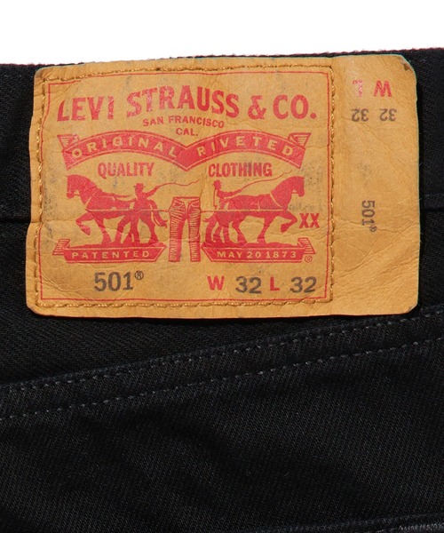 Levi's（リーバイス） デニムパンツ W36 L32 ブラック メンズ