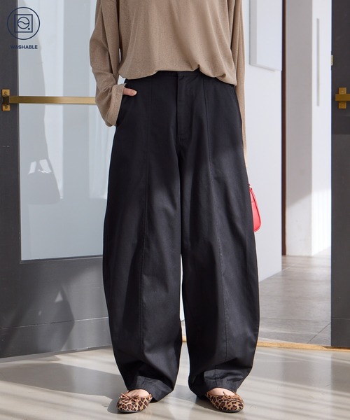 「THE CRAFT CREW PRODUCTS」 チノパンツ S ブラック レディース_画像4