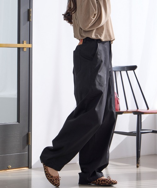 「THE CRAFT CREW PRODUCTS」 チノパンツ S ブラック レディース_画像7