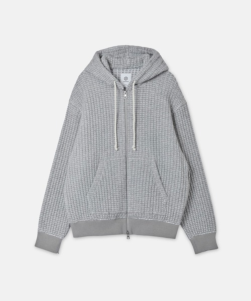 SEAGREEN（シーグリーン） パーカー WOOL ONI WAFFLE HOODIE ウール
