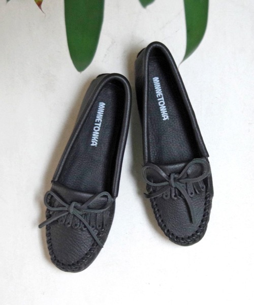 デッキシューズ モカシン MINNETONKA（ミネトンカ） / ディアスキンモカシン DEERSKIN KILTY レディースの画像