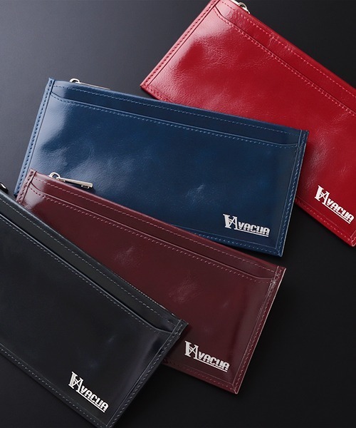VACUA（ヴァキュア） 長財布 財布 カードケース付き極薄光沢スマート長
