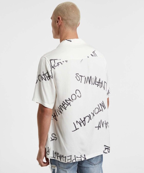 Ksubi（スビ） シャツ KSUBI INTOXICANT RESORT SS SHIRT WHITE