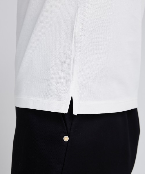 DOUBLE STANDARD CLOTHING ポロシャツ パフスリーブポロシャツ