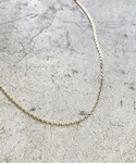 ネックレス K18 GOLD CUT AZUK...の詳細画像4