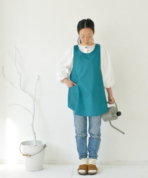 392 plus m エプロン Apron - check 705200 : ZOZOTOWN Yahoo!店