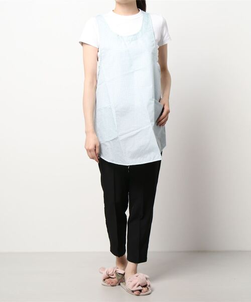 392 plus m エプロン Apron - check 705200 : ZOZOTOWN Yahoo!店