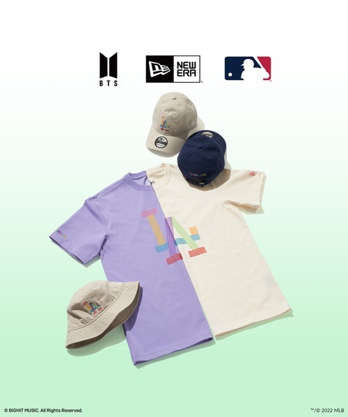 MLB tシャツ Tシャツ NEW ERA(ニューエラ)/BTS×NEWERA×MLBコラボ 