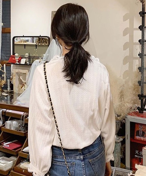 シャツ ブラウス Vネックパールブラウスシャツ :67398757:ZOZOTOWN シャツ ブラウス Vネックパールブラウスシャツ :67398757:ZOZOTOWN