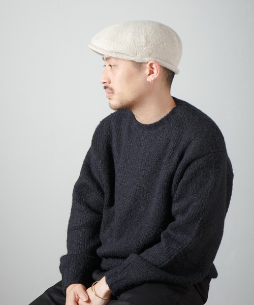 RACAL（ラカル） 帽子 ベレー帽 Wool Knit Hunting / ウールニット
