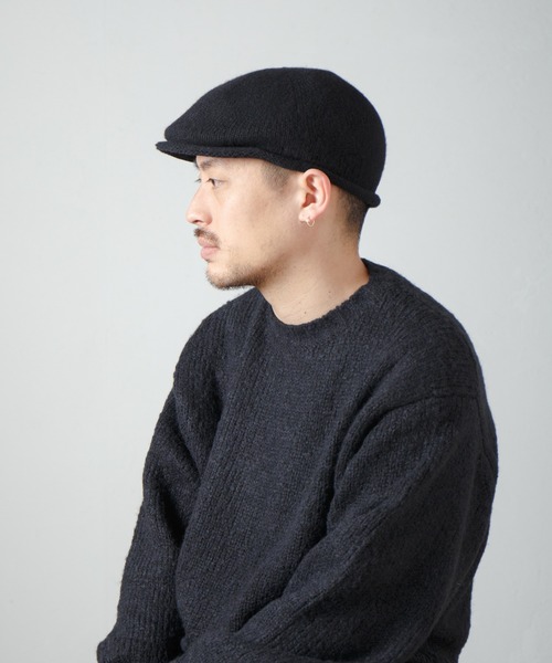 RACAL（ラカル） 帽子 ベレー帽 Wool Knit Hunting / ウールニット