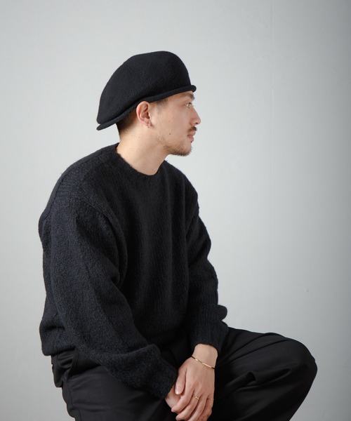 RACAL（ラカル） 帽子 ベレー帽 メンズ Wool Knit Hunting / ウール