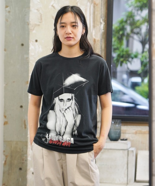 THRIFTY LOOK tシャツ / スリフティールック ”LADY GAGA” TEE