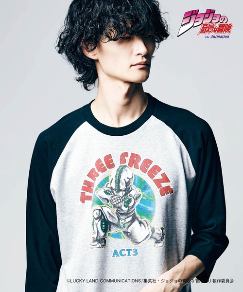 glamb（グラム） tシャツ ACT3 Freeze Raglan T / アクトスリー