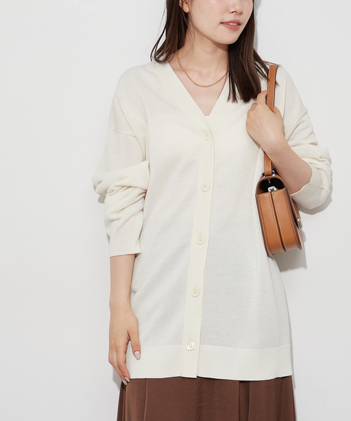 plage◎プラージュ◎新品未使用タグ付き◎完売◎sweatカーディガン セール】《WEB限定追加》sweat kn nuance カーディガン